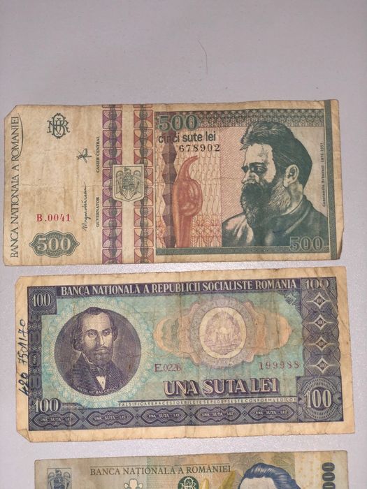 Bacnote si monede vechi