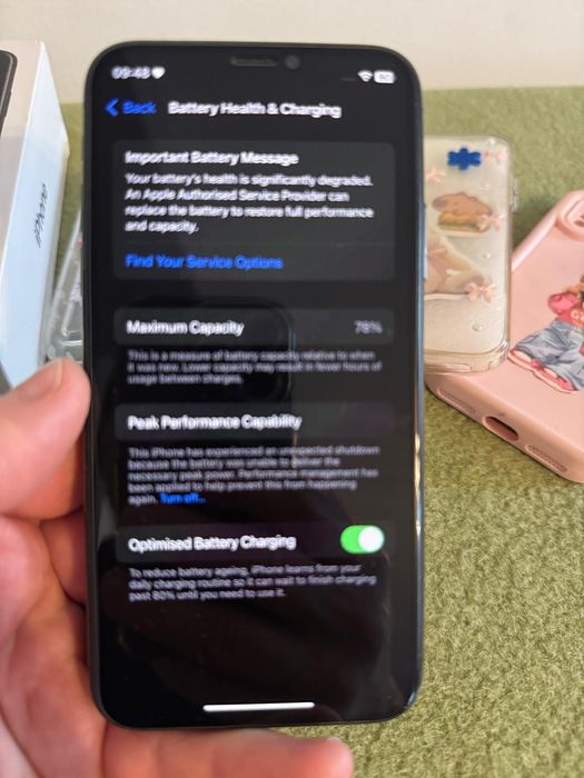 Iphone XS negru 64 gb