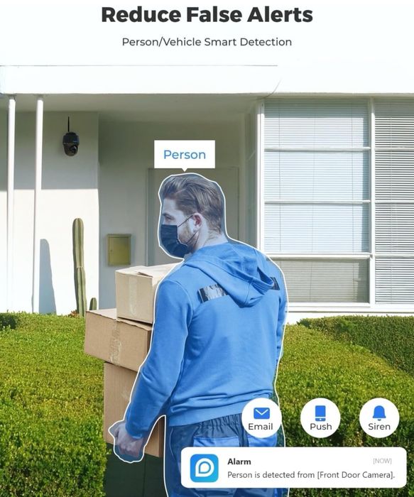 Камера Reolink argus pt ip wifi355/140 night vision 10m