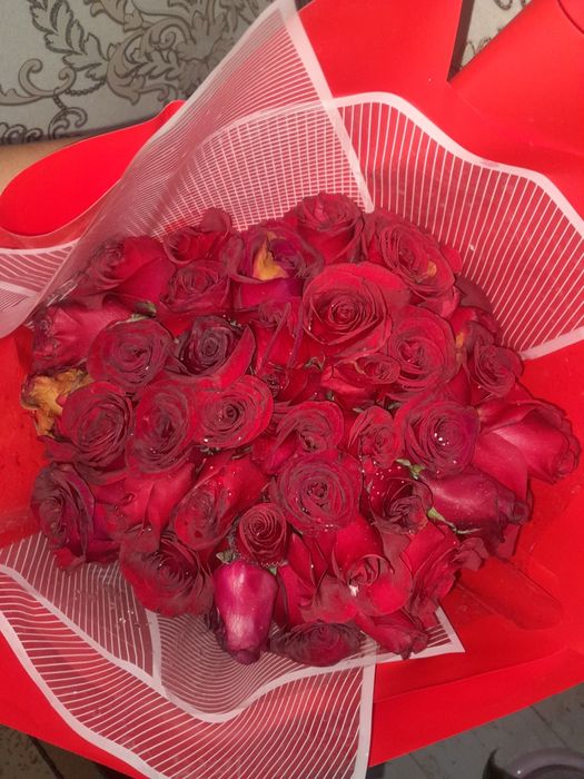 Букет чайной розы