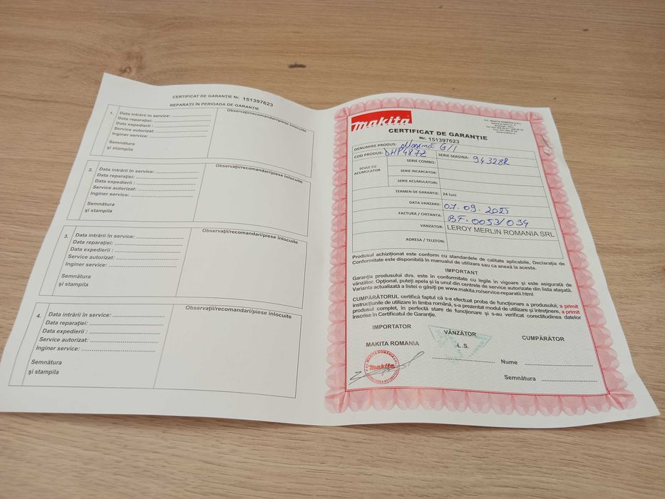 Vand makita autofiletanta