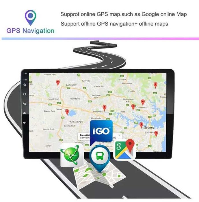 Мултимедия за Toyota Yaris 1999 с Android Двоен дин 2DIN Навигация