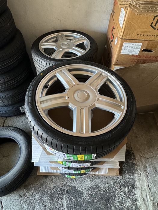 Новые торусы R17 с новой резиной на ваз