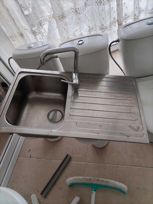 Моно блокове мивки керамични