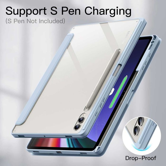 Husă JETech Samsung Galaxy Tab S10 Plus/Tab S9 Plus 12.4 inci suport