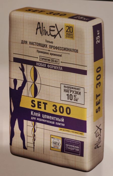 Строительные смеси Alinex