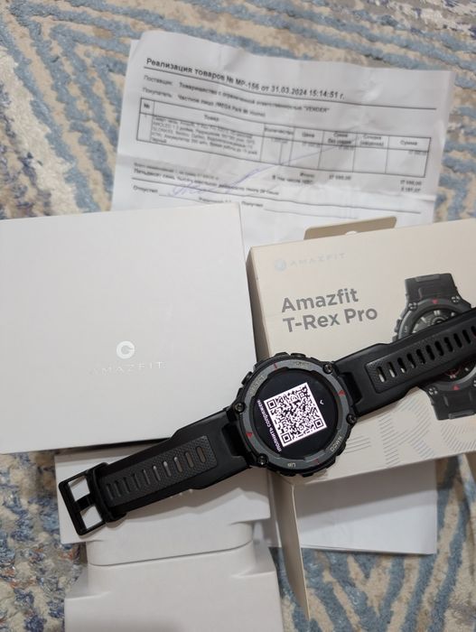 Смарт фитнес часы Amazfit T-Rex Pro
