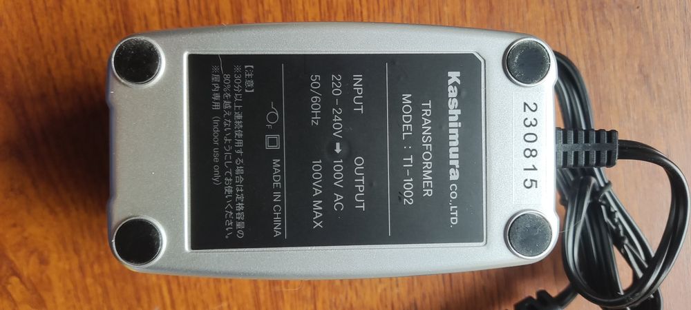 Понижающий трансформатор с 220 до 100В