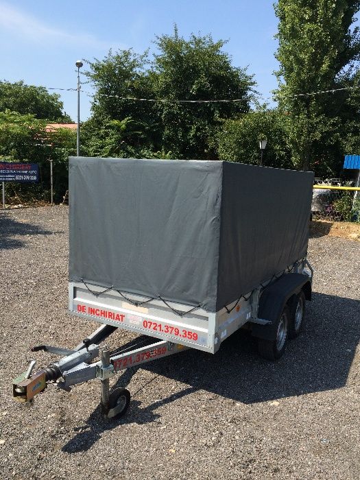 Inchiriez remorca 2t cu prelata 3m