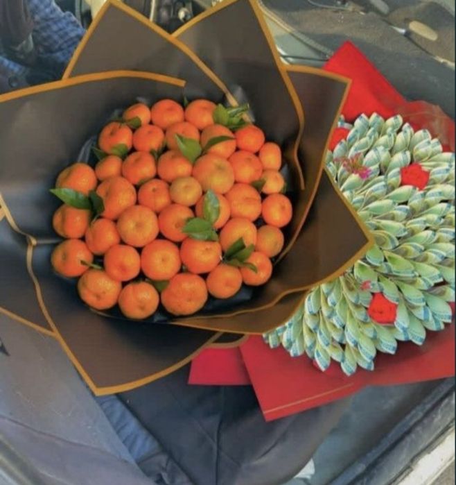 Mandarin buket zakas