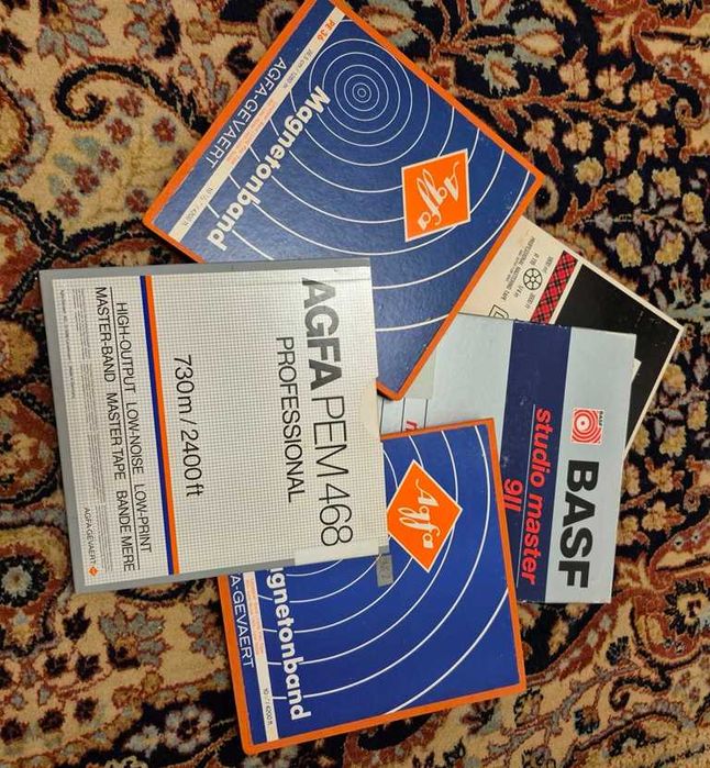 Vand Benzi, Role magnetofon din plastic 26,5 prindere trident.