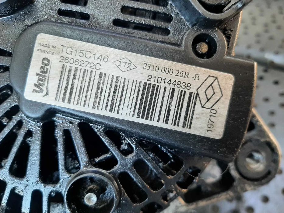 alternator 1.5 dci  k9k  renault scenic 3 megane 3 clio 4 captur kangoo  231000026r