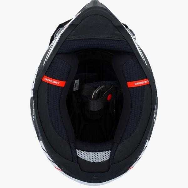 Ендуро moto Каска SCORPION ADF-9000 AIR Trail White-Blue-Black M 57-58