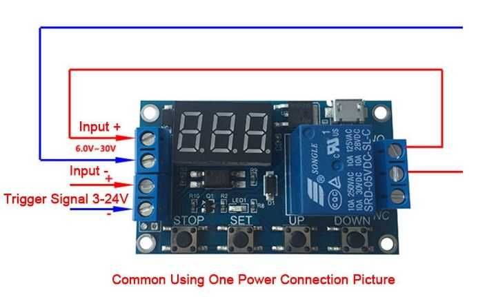 Releu timp timer programabil temporizator regabil ciclic 5 -36 V