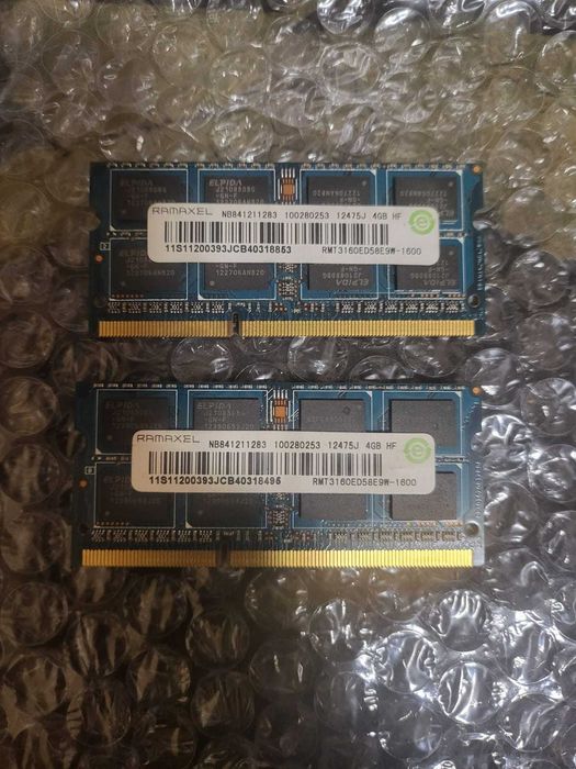 Оперативная память 4Gb RAMAXEL RMT3160ED58E9W-1600 DDR3 1600 SODIMM 16