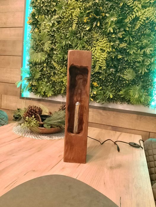 Ръчно направени дървени лампи различни видове