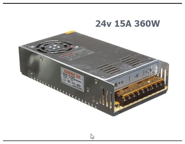Блок питания 24В., 15А