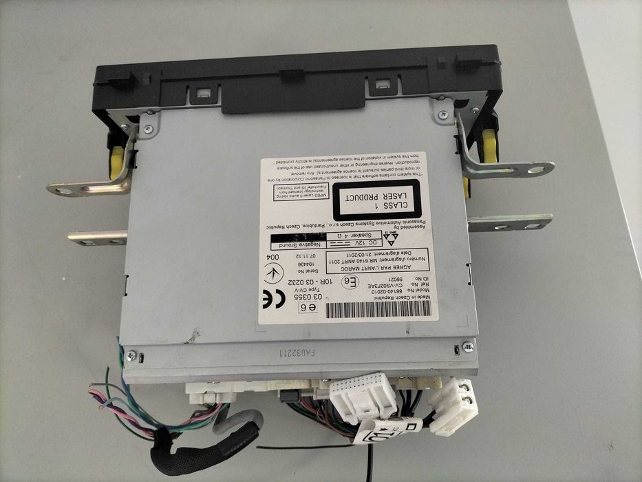 Navigatie /Radio CD /Multimedia  Toyota Auris 2013 COD 86140-02010