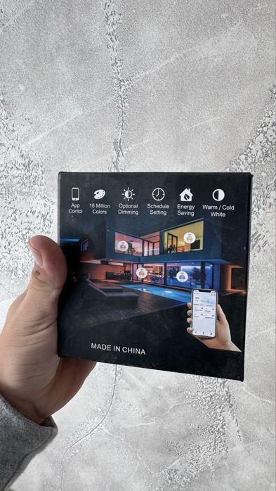 6 RGB Led луни с управление от мобилно приложение