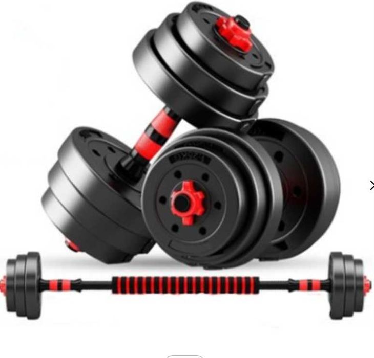 Гантели пластик-бетон 10кг FT-GB10kg