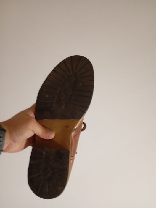 Мъжки боти естествена кожа 46 номер