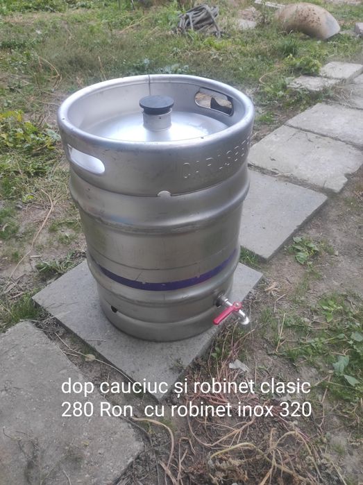 Butoaie inox cu robinet,hidrofor, vas expansiune