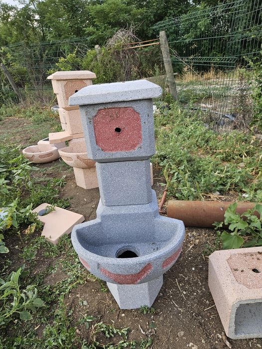 ПОСЛЕДНИ БРОЙКИ! Градински мивки/чешми с мозаечно покрити