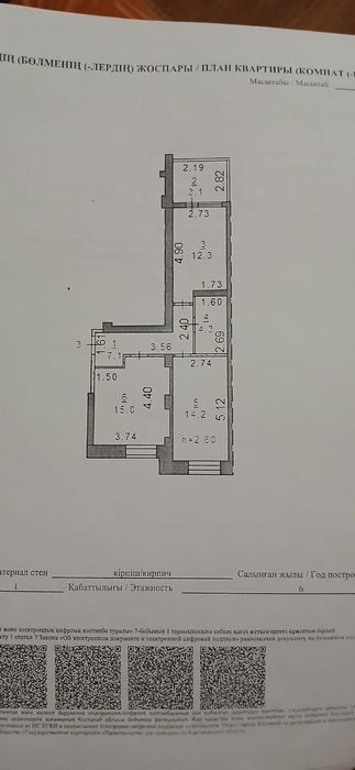 Продажа квартиры.