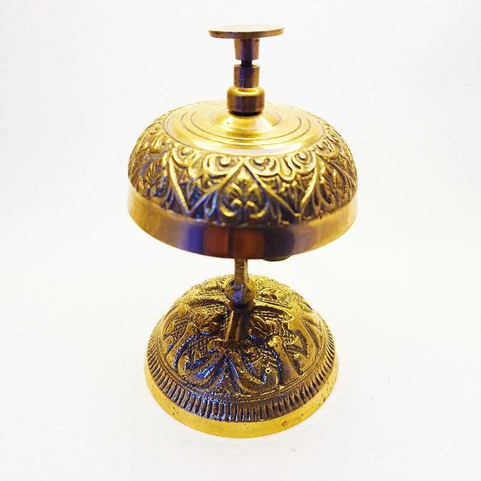 Звънец настолен, камбанка от бронз