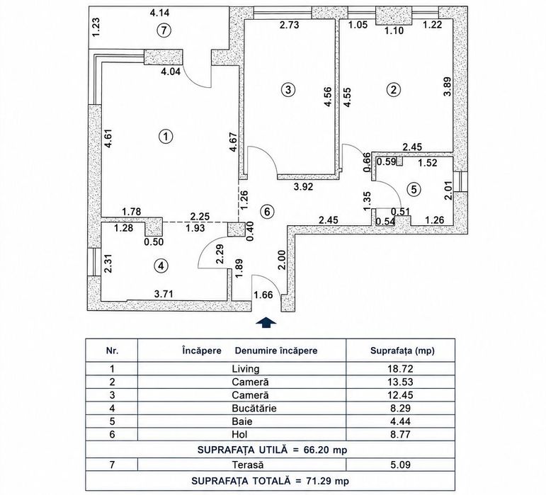 Apartament 3 + garaj: Pre. Ghencea (vis-a-vis de Serele Militari)
