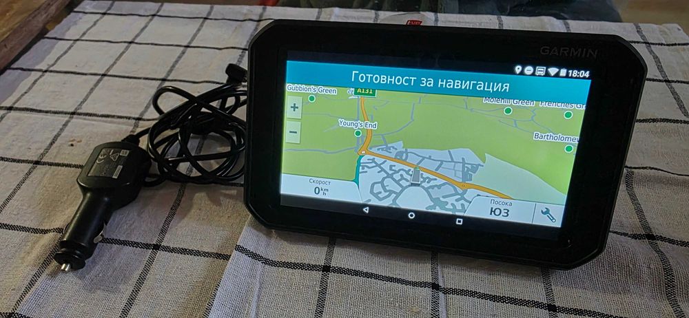 Навигация за камион Garmin Dezl/ Fleet 770 7 инча най новите карти за цяла Европа и Турция