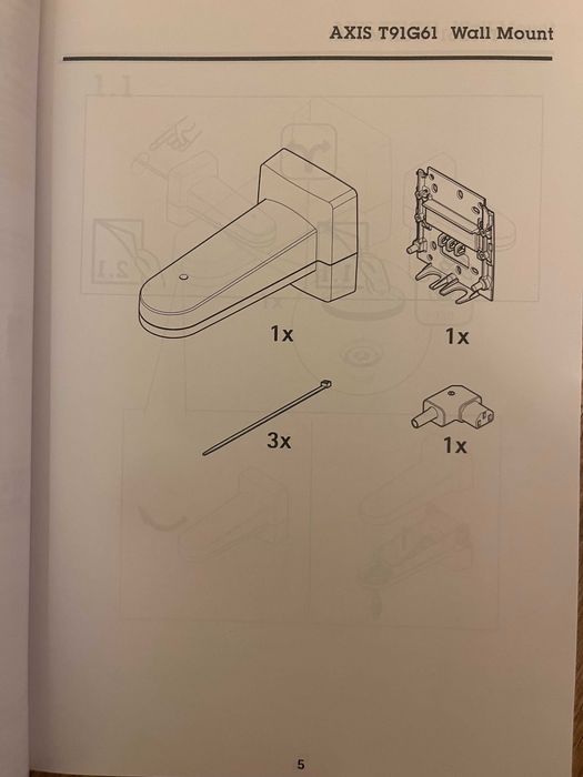 Стойка за видеокамера AXIS T91G61