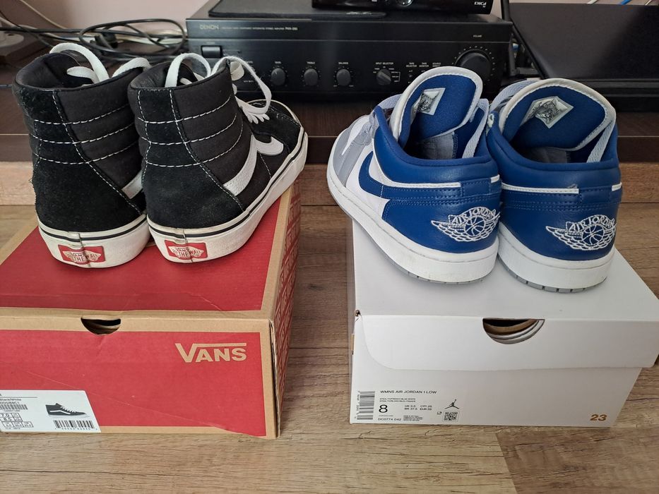 Air Jordan 1 low/ Vans Sk8-hi