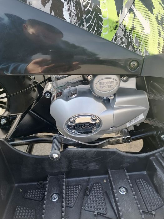 Четиритактово бензиново ATV 250cc с водно охлаждане, Ръчни скорости