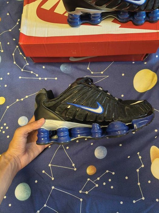 Nike Shox TL Negru-Albastru (43) FULLBOX | Livrare rapida cu verificare