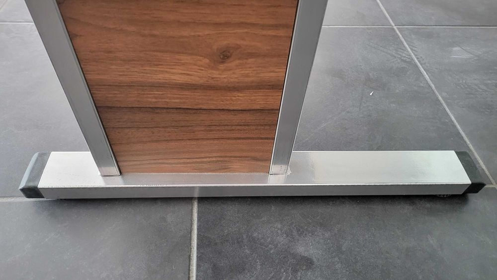 Birou structura metal cromat NOU