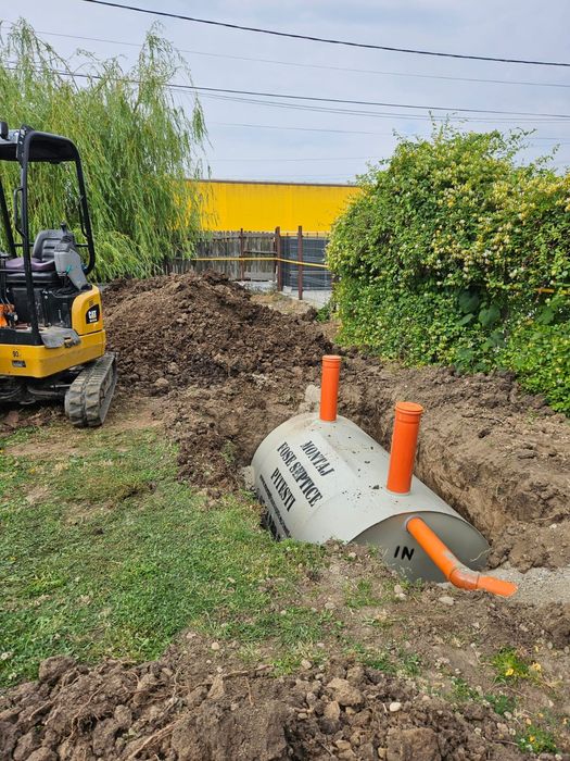 Ministati, fose tricamerale, rezervoare