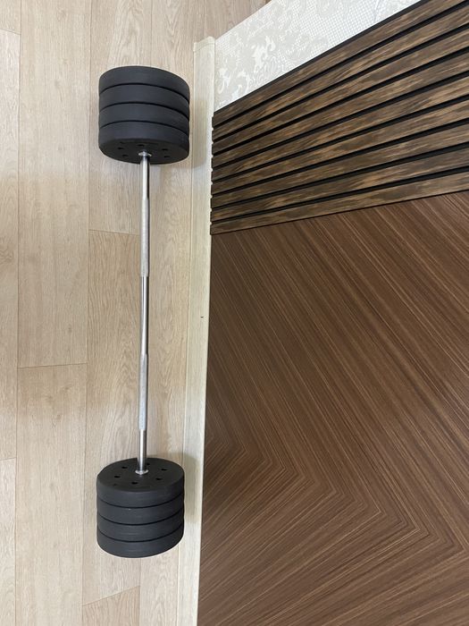 Штанга, тренажер