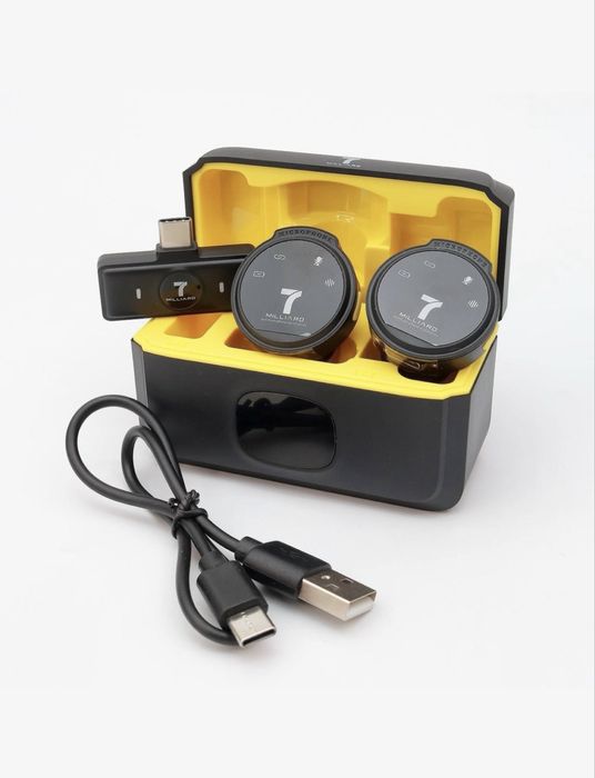 Simsiz mikrofon 7 Milliard, petlichka mikrofon telefon uchun