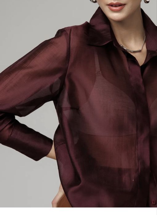 Продам блузку бордового цвета
