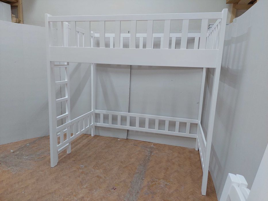 Pat etajat cu spatiu de joaca sau birou.Cod 1009