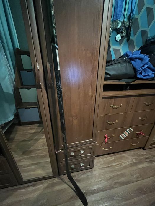 Коньки bayer,клюшка ccm