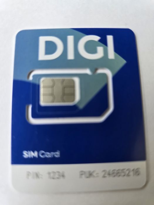 Vand set de 4 numere prepaid Digi numere Aur