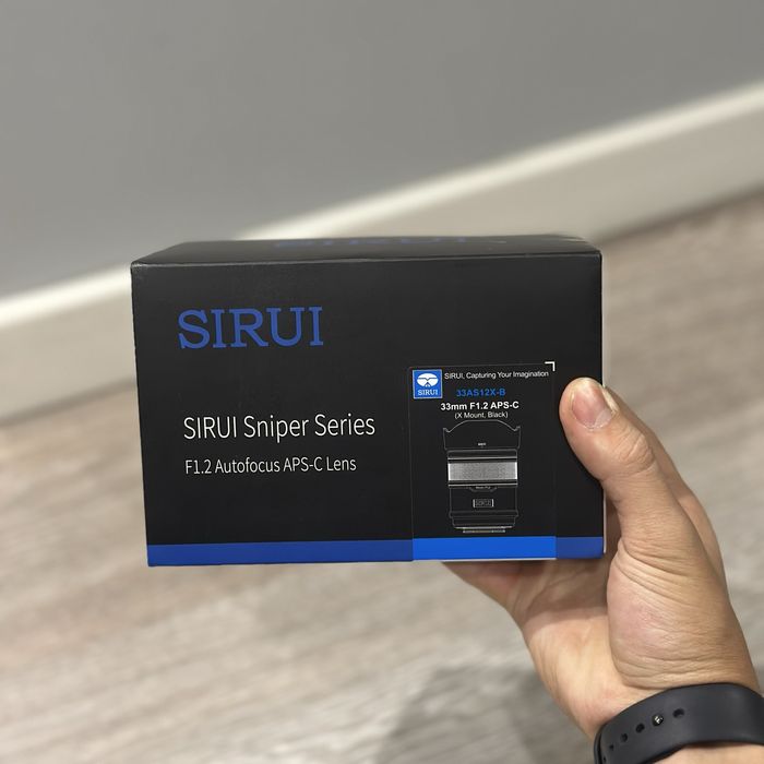 Объектив Sirui Sniper 33mm f/1.2 Autofocus Lens для Fujifilm X-Mount