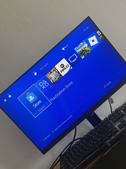 Ps 4 slim+3 jocuri