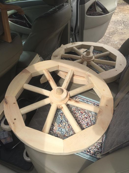 Деревянное колесо