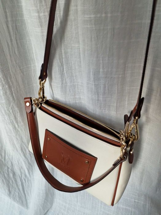 Geanta Marelbo din piele- stare foarte buna