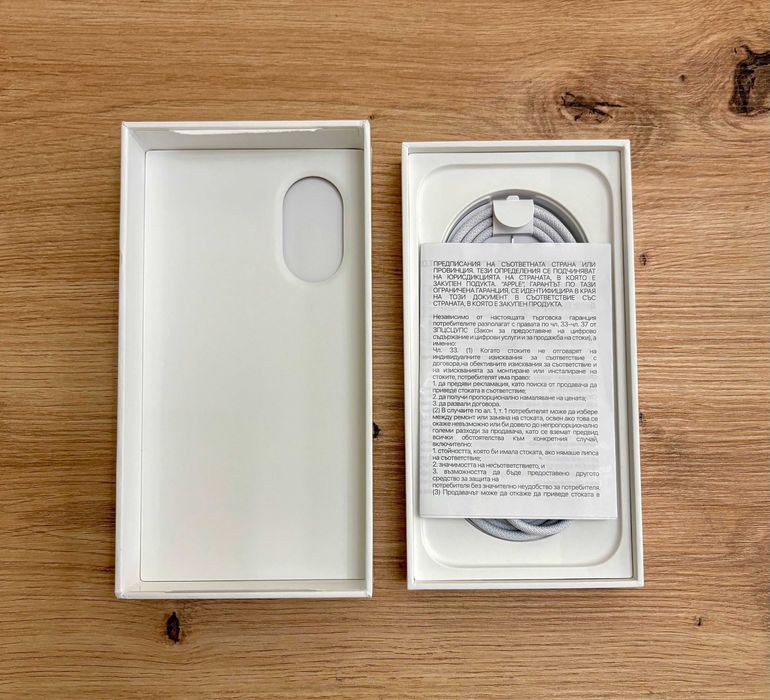 iPhone 16 128GB Ultramarine 99% батерия в гаранция