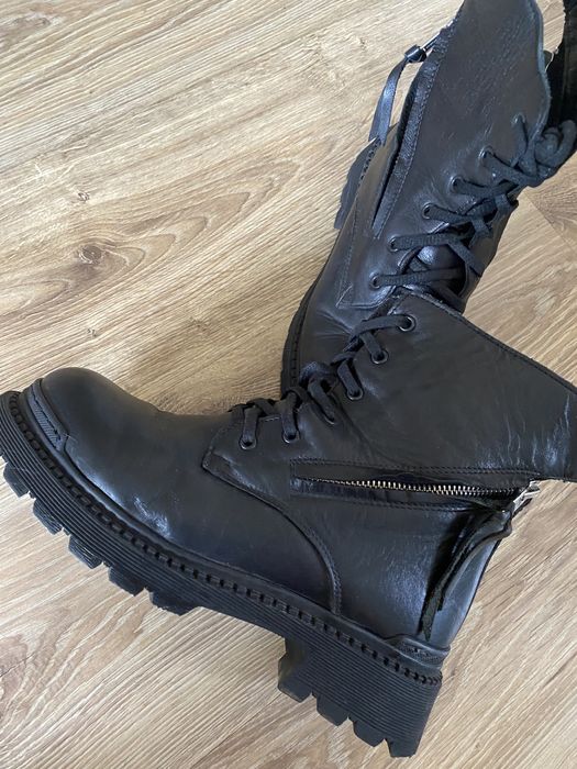 Дамски кубинки естествена кожа