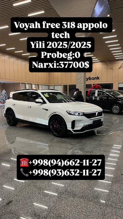 Voyah free 318 appolo tech  25/25